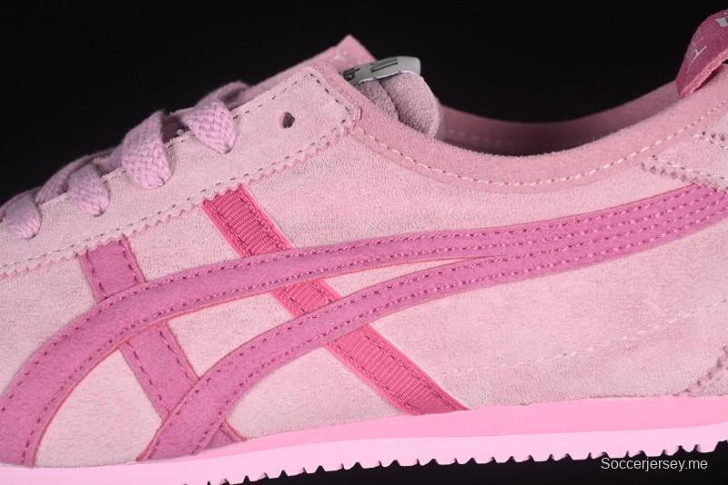 أونيتسوكا تايجر مكسيكو تايجر 66 حذاء رياضي جلدي منخفض من الجلد للجري الكاجوال - 1183C380-700