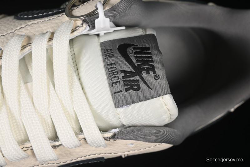 حذاء نايك اير فورس 1 '07 منخفض من نايك اير فورس 1 '07 من نايك جيفنشي بنمط تعاون جيفنشي حذاء رياضي كاجوال رمادي بيج - DF0188-057