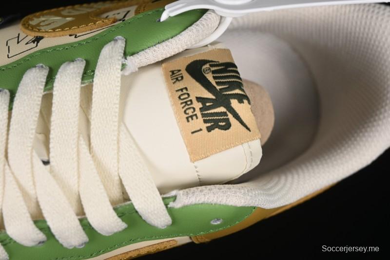 حذاء نايك اير فورس 1'07 منخفض "شيفالري" الرياضي الكاجوال - XL2321-666