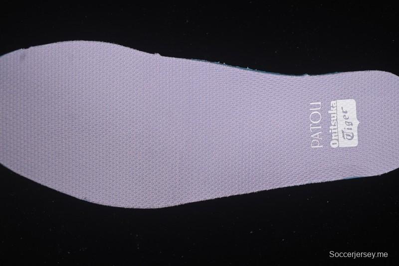 أونيتسوكا تايجر مكسيكو تايجر 66 حذاء رياضي جلدي منخفض من الجلد للجري العادي - 1183C380-100