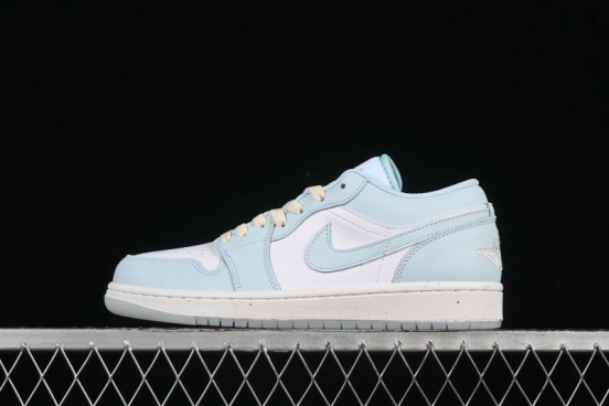 حذاء نايك اير جوردان 1 لاو AJ1 AJ1 نايك اير جوردان 1 AJ1 أزرق نعناع أزرق كاجوال لايف ستايل - HJ5999-400