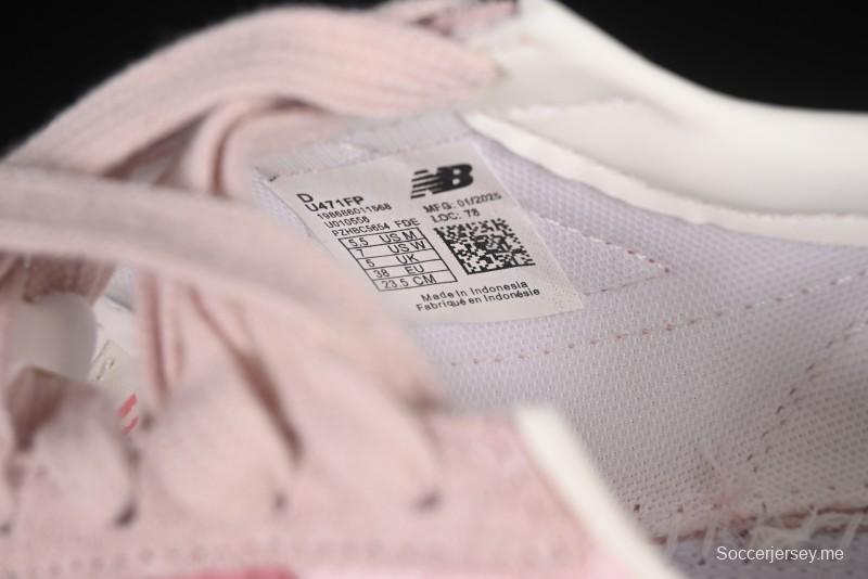 حذاء كاجوال من سلسلة نيو بالانس NB471 من القماش والجلد - U471FP