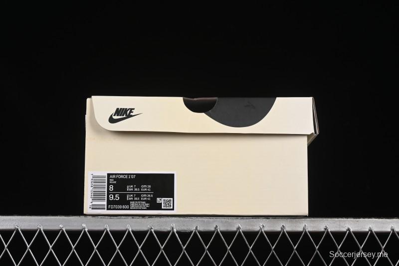 حذاء رياضي نايك اير فورس 1'07 منخفض بطيخي أحمر مائي مع وسادة هوائية كاملة الطول - FD7039-600