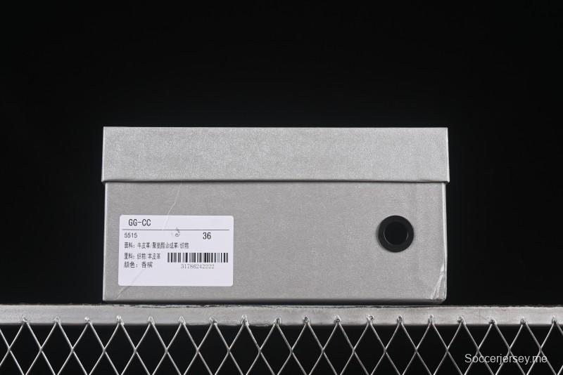 GG-CC سلسلة أحذية رياضية رياضية منخفضة مكتنزة ذات تصميم رياضي منخفض - 5515 شامبانيا