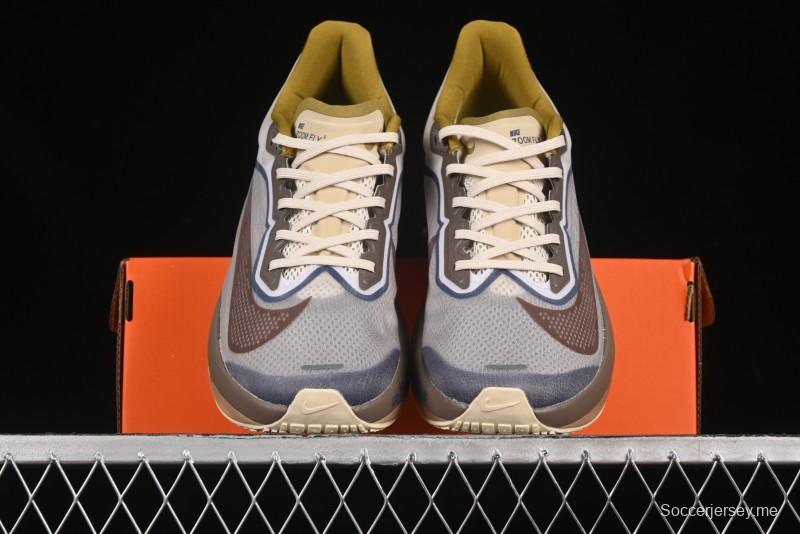 حذاء الجري زوم فلاي 6 من نايك زوم فلاي 6 خفيف الوزن للغاية مع رغوة رياكت فوم وطبق من ألياف الكربون - HV4366-072