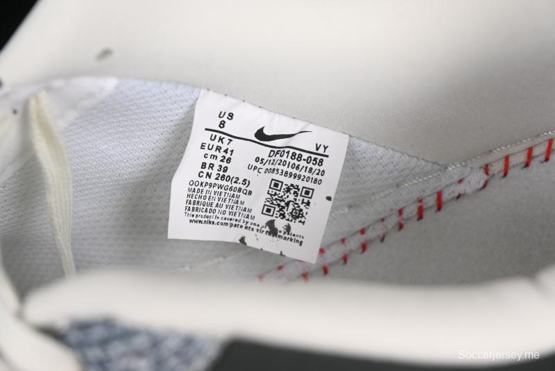 حذاء نايك اير فورس 1'07 المنخفض من نايك اير فورس 1'07 تعاون غوتشي بنقشة زهور ونعل مطاطي كاجوال - DF0188-058