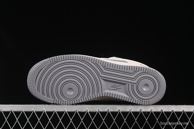 حذاء رياضي نايك اير فورس 1 '07 منخفض سوبريم سوبريم مع وسادة هوائية كاملة الطول - HH7518-058