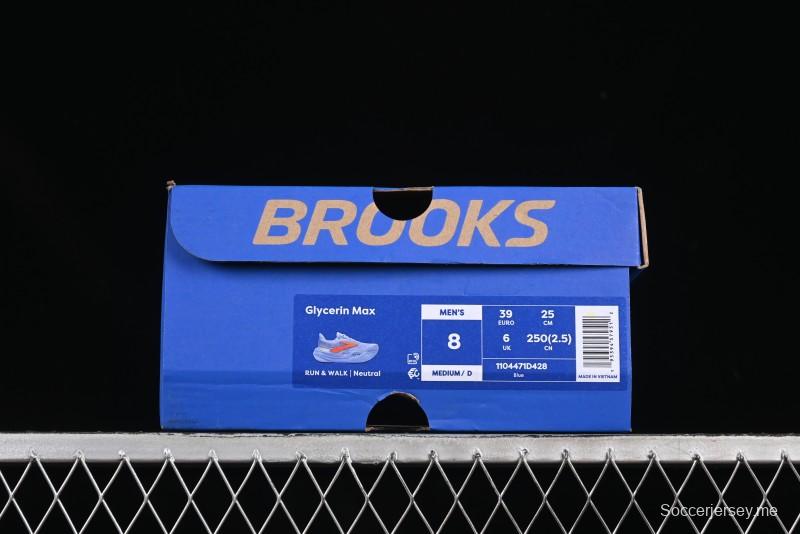 حذاء الجري جليسرين ماكس من بروكس جليسرين ماكس المبطن لماراثون الجري بتقنية النيتروجين - 1104471D428