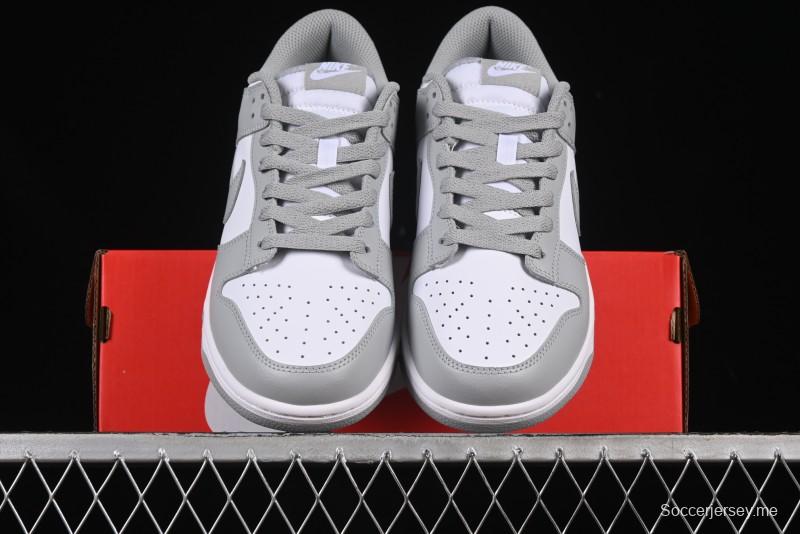 حذاء تزلج نايك SB Dunk Low باللون الأبيض الرمادي منخفض الكاجوال - HF5441-105