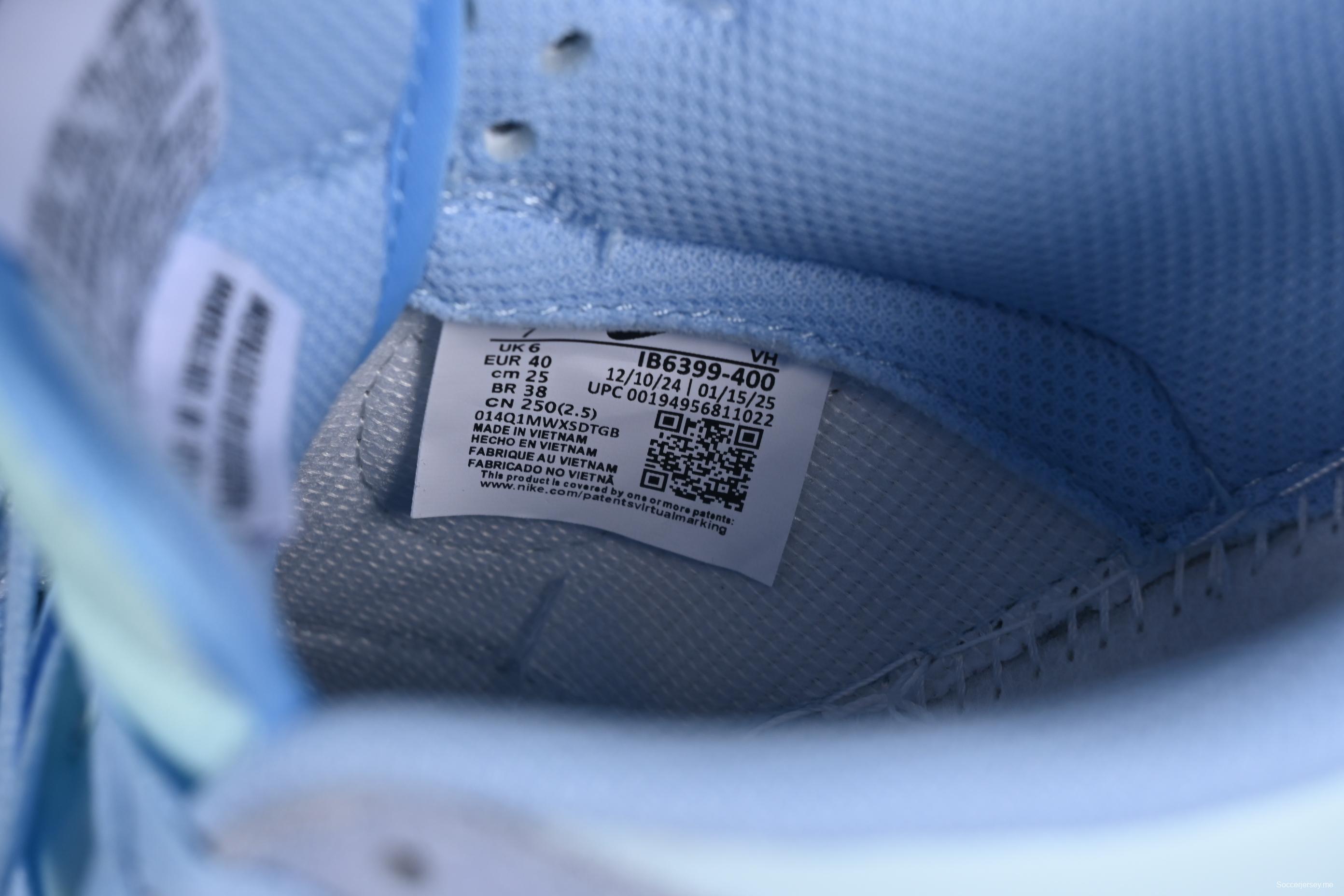 حذاء رياضي كاجوال ريترو ريترو منخفض من نايك من الجلد والجلد المدبوغ مع نعل من حليب جوز الهند المعتق - IB6399-400