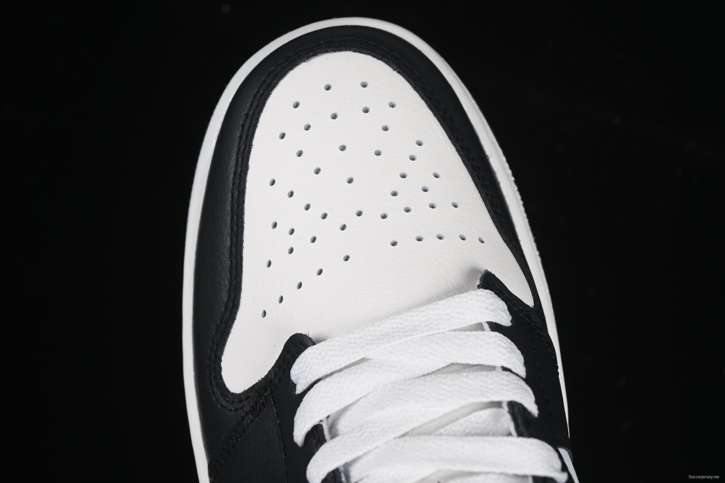 Nike Air Jordan 1 Low Retro Casual Sneakers in Cream White - 553558-153