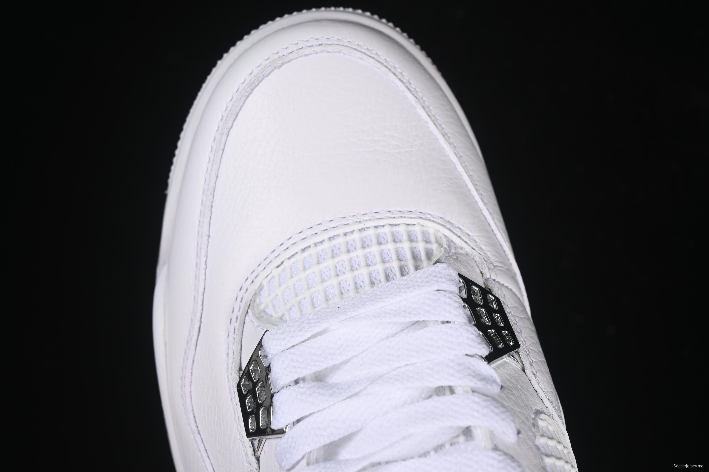 Nike Air Jordan 4 Retro PureMoney Sneakers - 308497-100