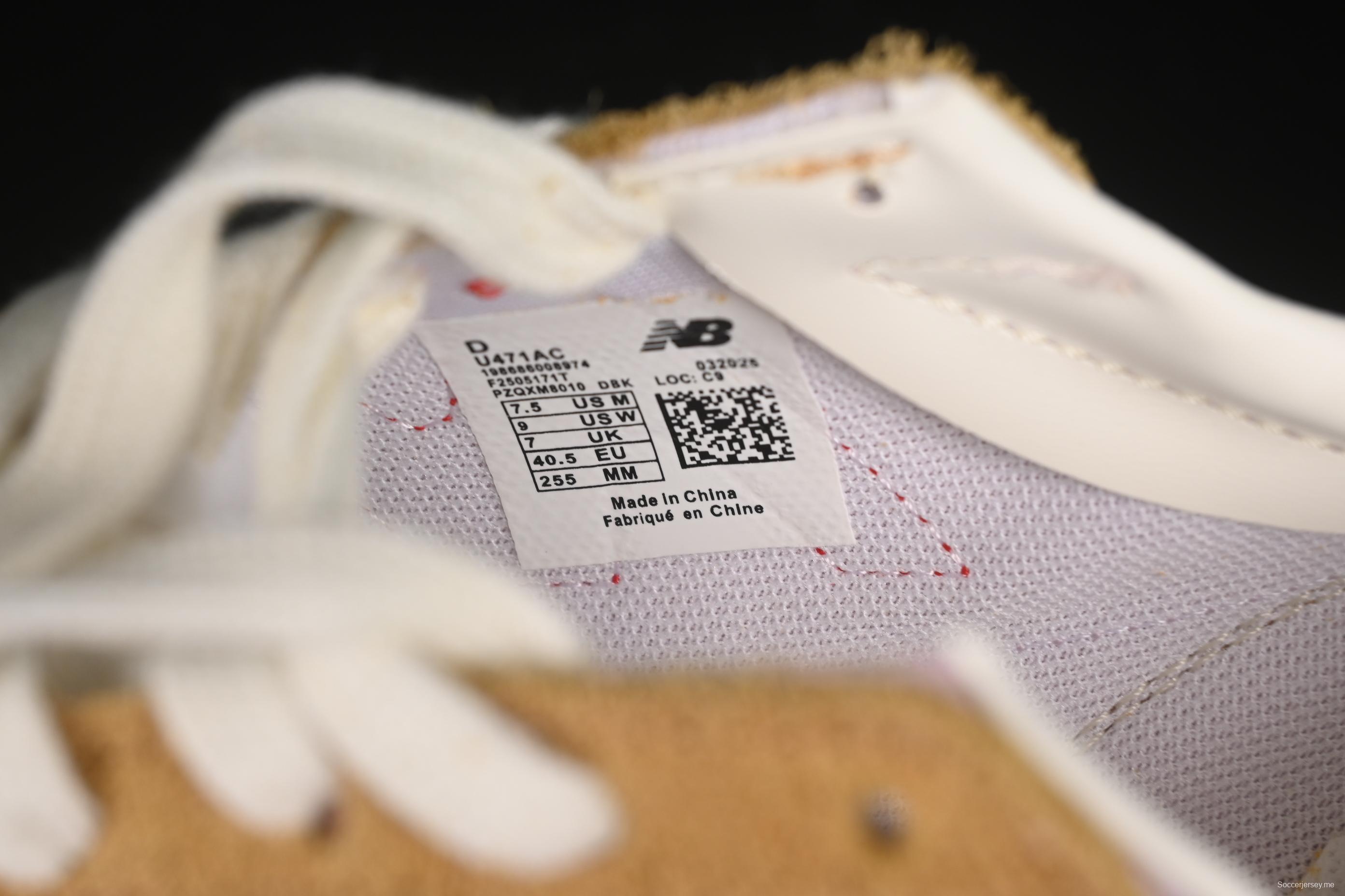 حذاء كاجوال من سلسلة نيو بالانس NB471 من القماش والجلد - U471AC