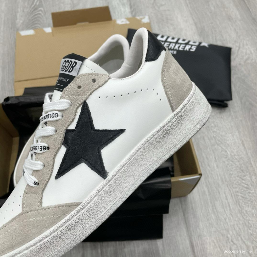 2024 Unisex GGDB White Black Suede Leather Low-top Sneakers MJ00260