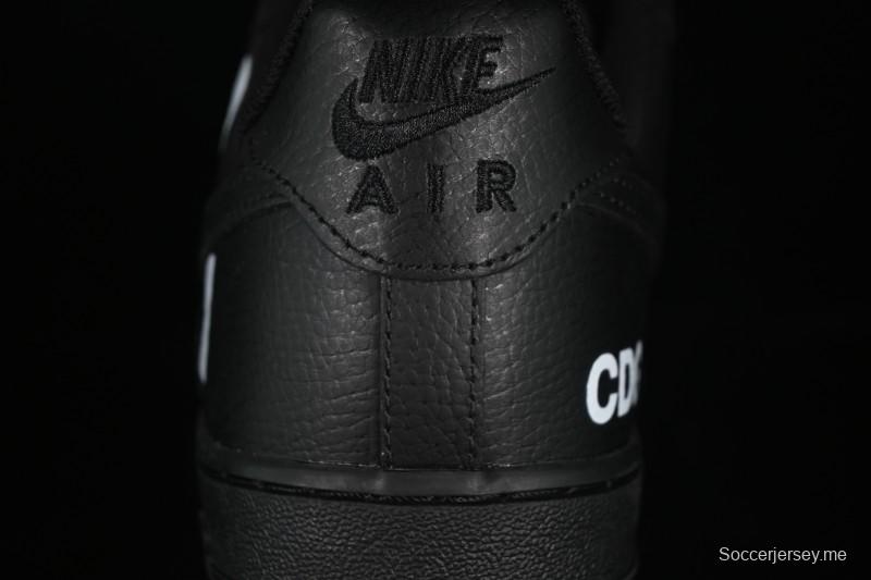 Nike Comme Des Garcons Air Force 1 Low Casual Sneakers with Full-Length Air Cushion - IB9949-001