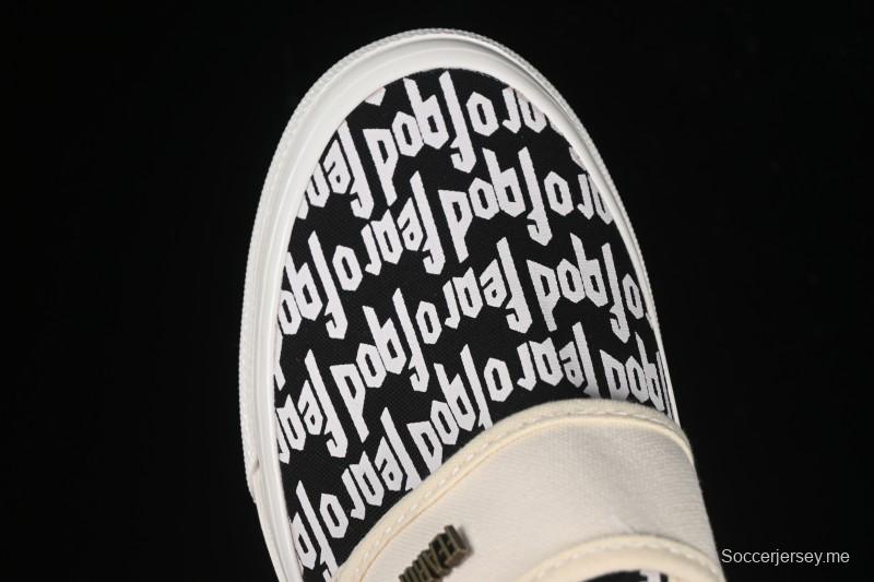 حذاء تزلج كاجوال سليب أون كلاسيك تشيكربورد من فانس - VN0009QCBLE