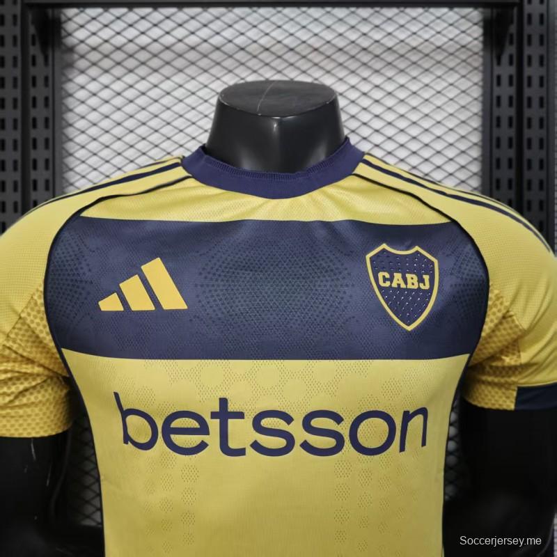 Player Version 25/26 Boca Juniors Away Jersey