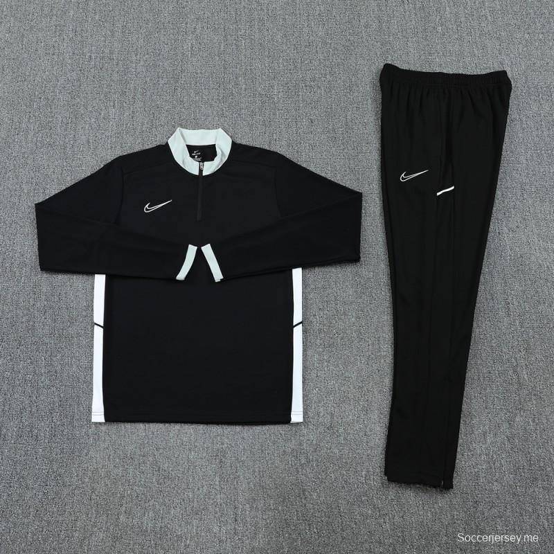 2025 Nike Black Full Hoodie Zipper Jacket +Long Pants