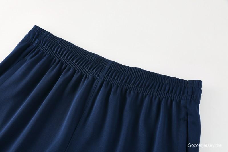 2025 Nike Navy Full Hoodie Zipper Jacket +Long Pants