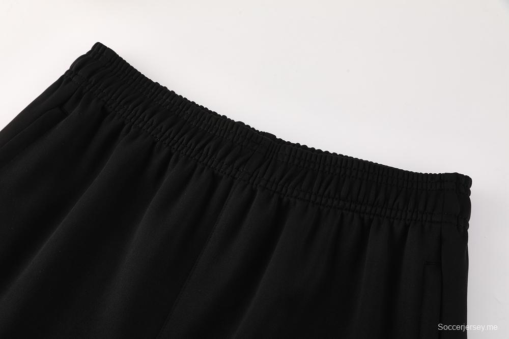 2025 سترة بسحاب كامل باللون الرمادي من نايك 2025 + بنطلون طويل