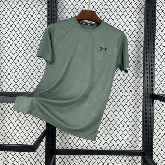 2025 تي شيرت أبيض اللون أبيض من أندر أرمر #1043