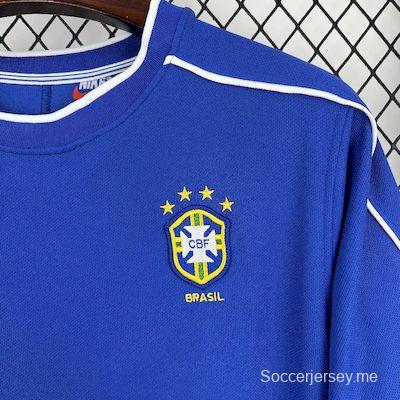 قميص البرازيل الرجعية 1998 ريترو 1998 خارج الديار