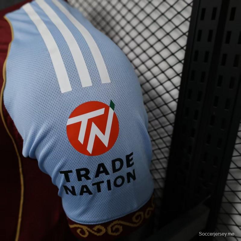 نسخة اللاعب 25/26 قميص أستون فيلا 25/26 قميص فريق أستون فيلا الرئيسي