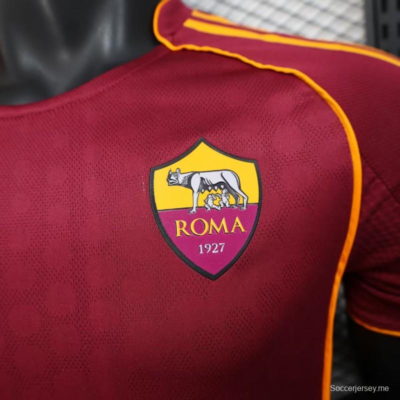 نسخة اللاعب 25/26 قميص فريق روما 25/26