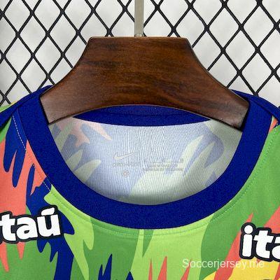 2025 قوس قزح البرازيل 2025 مع قميص قوس قزح بنمط التمويه