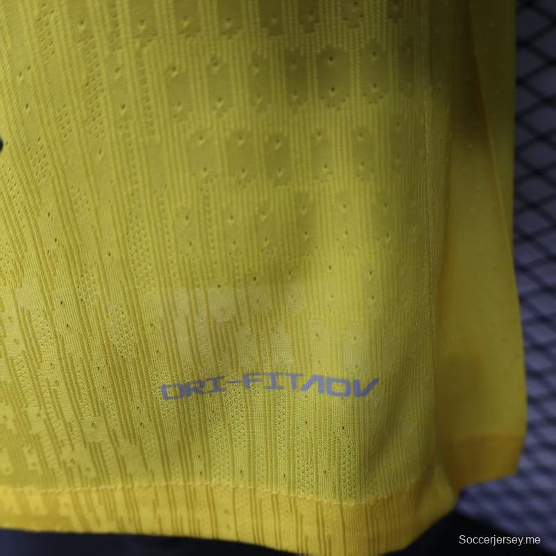 إصدار اللاعب 25/26 قميص نادي الاتحاد المنزلي