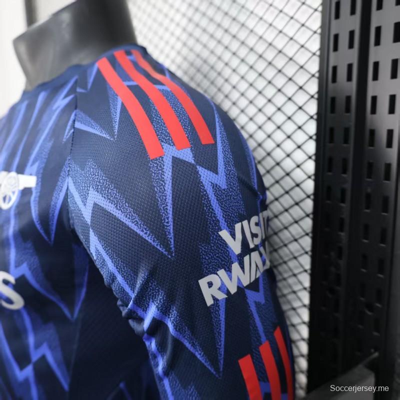 إصدار اللاعب 25/26 قميص بأكمام طويلة الأكمام من أرسنال