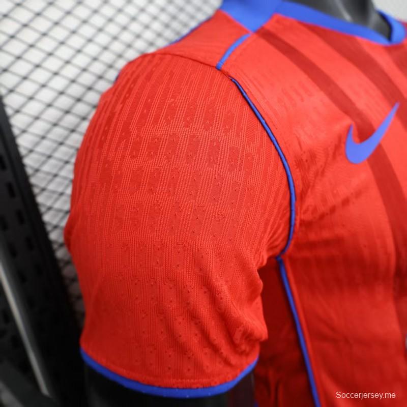 نسخة اللاعب 25/26 القميص الأحمر الثالث لباريس سان جيرمان 25/26