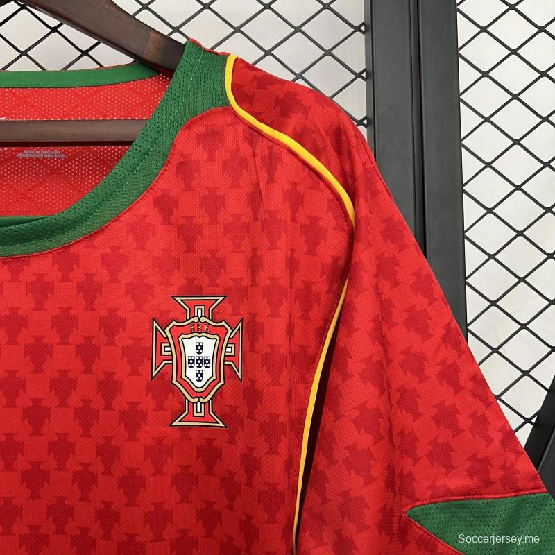 قميص منتخب البرتغال القديم 2004 ريترو هوم جيرسي