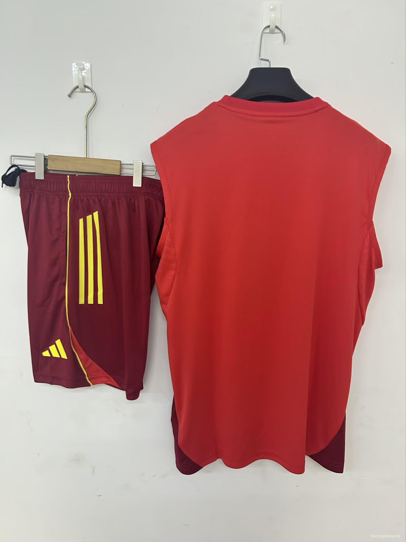 25/26 نوتنجهام فورست سترة نوتنجهام فورست قميص أحمر+ شورت