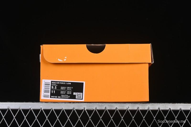 حذاء نايك اير فورس 1 '07 منخفض من نايك اير فورس 1 '07 LV Collaboration Military Force 1 '07 LV Collaboration حذاء رياضي كاجوال أخضر فضي أسود - DK0188-086