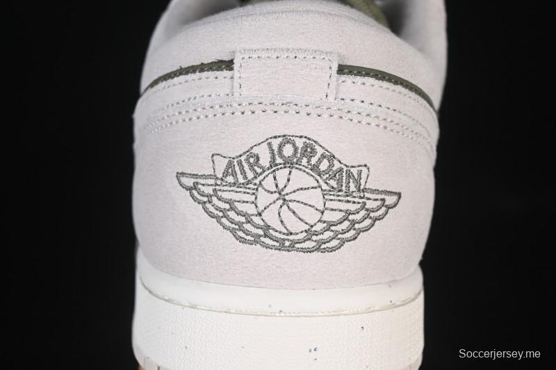 نايك اير جوردان 1 اير جوردان 1 لاو AJ1 AJ1 حذاء رياضي كاجوال منخفض الرقبة أخضر نعناعي - HV4089-201