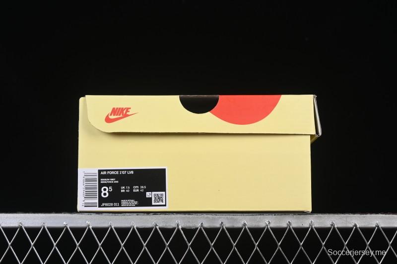 حذاء نايك اير فورس 1'07 منخفض من نايك اير فورس 1'07 ستاسي كولابوريشن ستاسي كولابوريشن قماش رمادي فاتح قماش كاجوال - JP8028-011