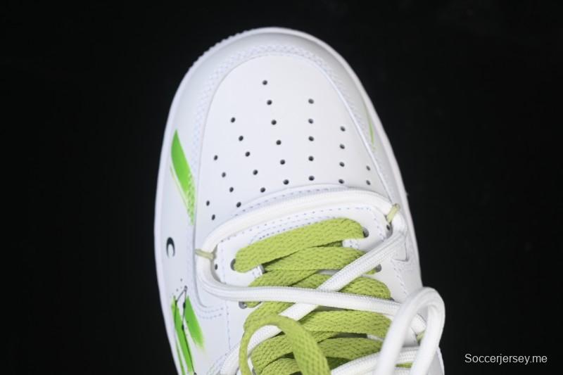 حذاء نايك اير فورس 1 '07 منخفض من نايك اير فورس 1 '07 كابريكورن منخفض مطلي يدويًا من سلسلة زودياك زودياك - 1222119