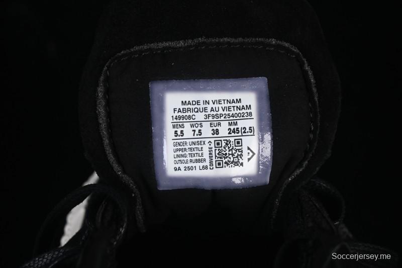 Converse One Star Suede Black Low Top Casual Skate Shoes - 149908C