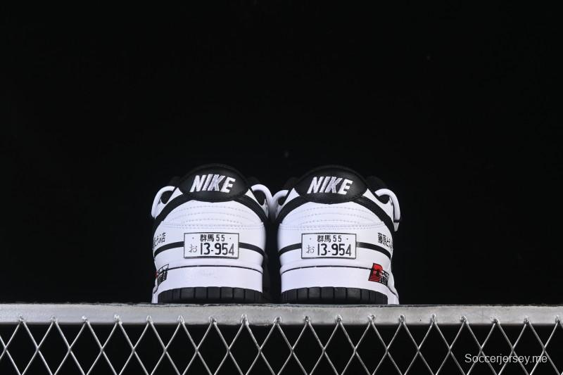 حذاء تزلج نايك SB Dunk Dunk Low Strap المخصص للتزلج الكاجوال منخفض الرقبة - DD1391-100