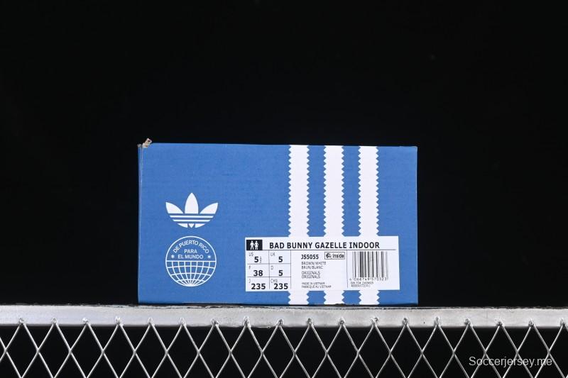أديداس باد باني جازيل باد باني Gazelle حذاء رياضي داخلي كاجوال مقاوم للانزلاق ومقاوم للاهتراء - JS5055