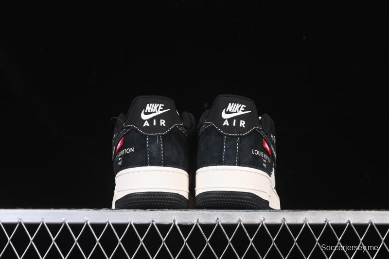 حذاء نايك اير فورس 1 '07 المنخفض من نايك اير فورس 1 '07 LV Collaboration Woven Label سنيكرز كاجوال - CX5050-Y26