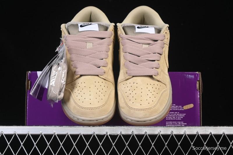 Nike SB Dunk Low Pro Skateboarding Shoes with Parachute Beige Design - HJ0367-200