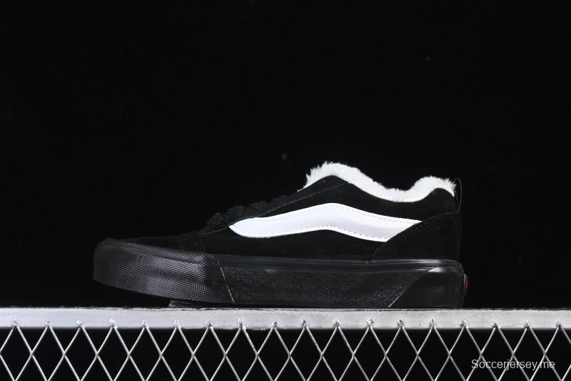 حذاء تزلج فانس كنو سكول منخفض السقف من جلد الغزال - VN0009QCBMA