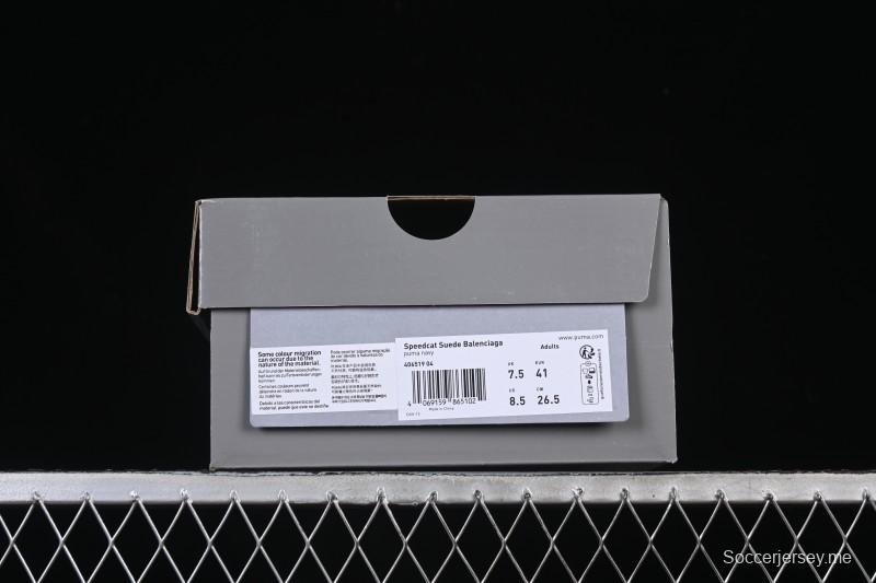 Puma Speedcat Paris Collaboration Low-Top Lifestyle Casual Shoes - 406519-04