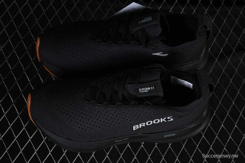 حذاء الجري بروكس جليسرين ستيلث فيت 22 نيتروجين ماراثون مبطن من بروكس جليسرين ستيلث فيت 22 - 1104481D072