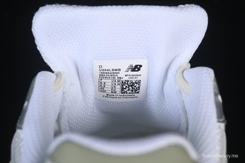 حذاء جري رياضي كاجوال رياضي ريترو من سلسلة 204 من نيو بالانس - U204LSWB