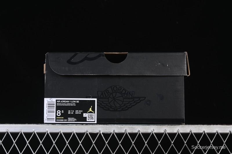 نايك اير جوردان 1 اير جوردان 1 لاو AJ1 AJ1 حذاء رياضي كاجوال منخفض الرقبة أخضر نعناعي - HV4089-201