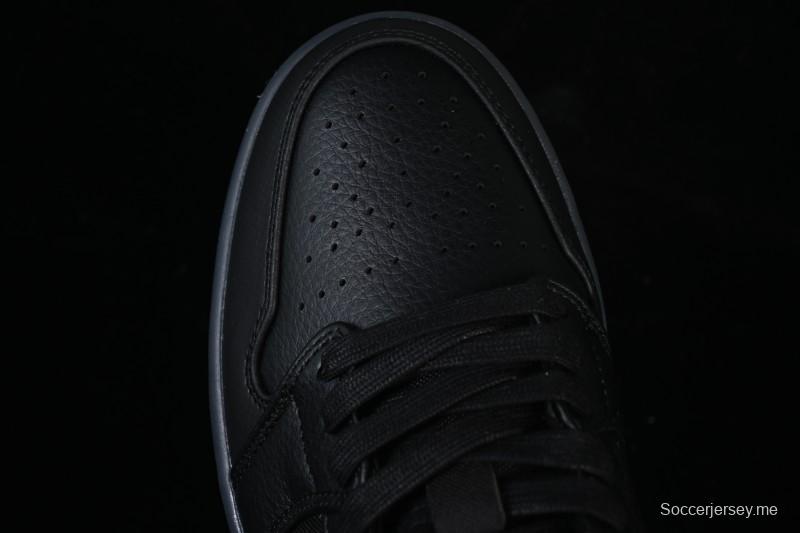 نايك اير جوردان 1 اير جوردان 1 لاو AJ1 اسود كانفاس أبيض كانفاس منخفضة كاجوال حذاء كرة سلة كاجوال - HV596868-001