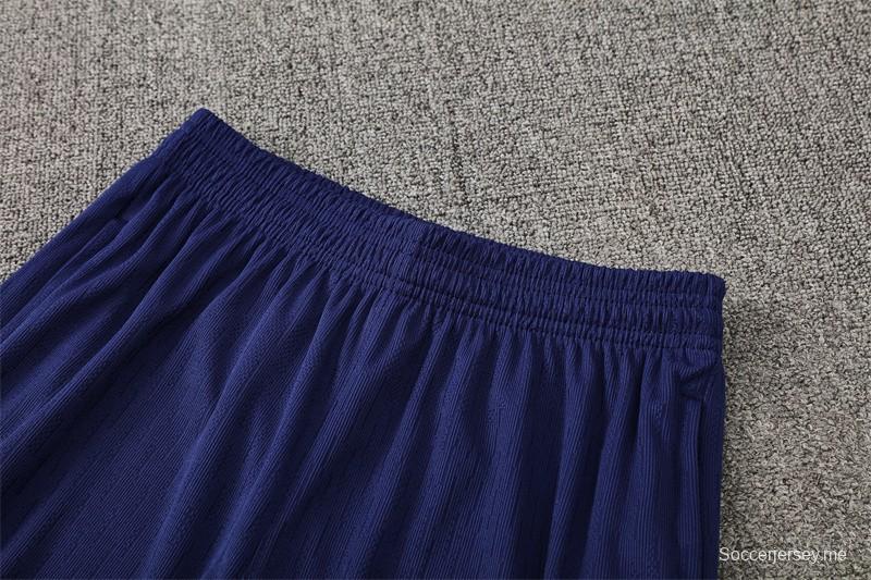 Player Version 25/26 Barcelona Royal Blue T90 Half Zipper Jacket+Long Pants